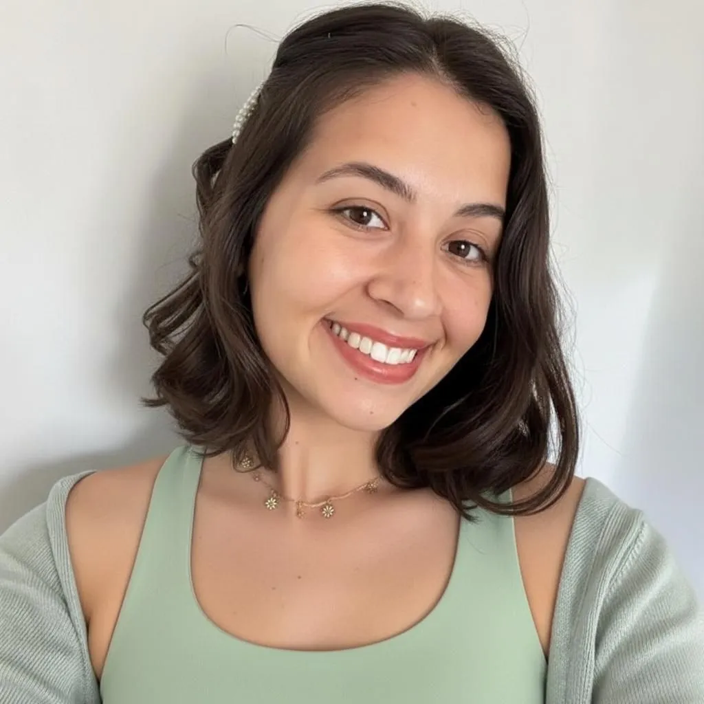 Larissa Medeiros sorrindo